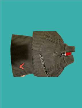 4/$25 Deal! Blackhawk Ribbed Half-Zip Sweater